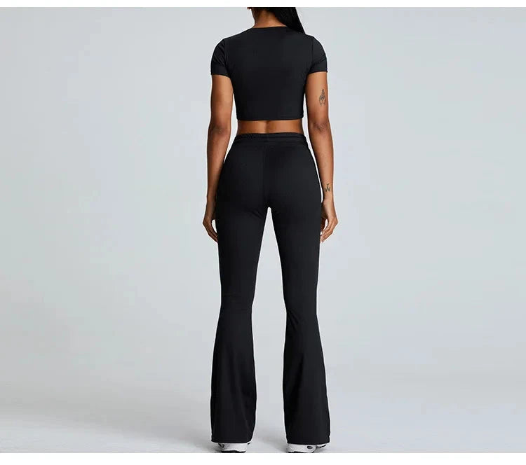 Drawstring Push-Up Leggings Leggings Starlethics 