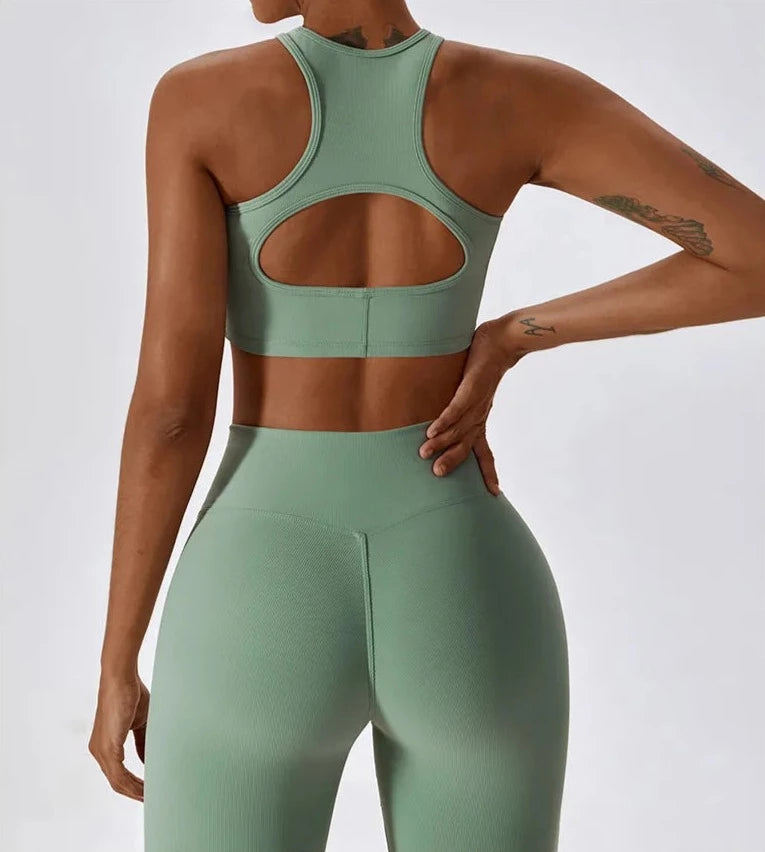 Soulmate Racerback Flared Set - Leggings + Top Sets Starlethics 