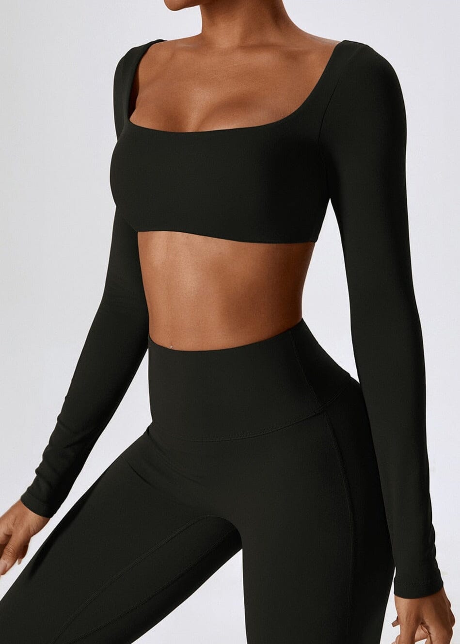 Venture Long Sleeve Crop Top Top Starlethics 