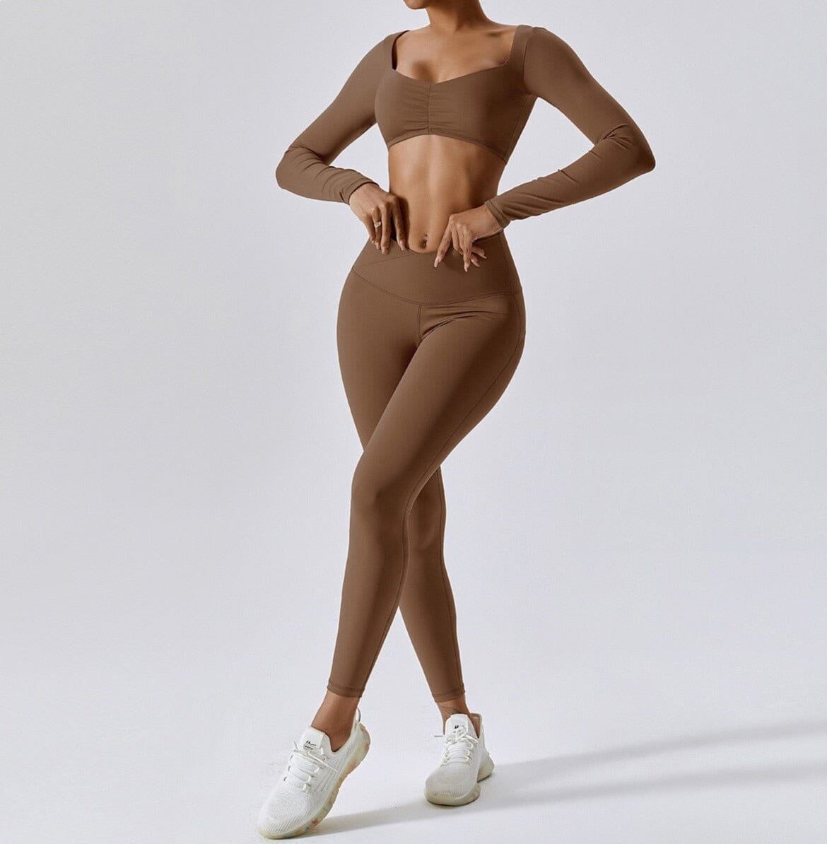 Goddess Shirt Gym Set - Leggings + Top Sets Starlethics 