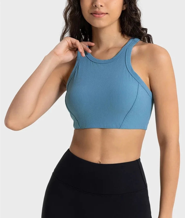 Elevate Fit High-Neck Sports Bra Sports Bra Starlethics 