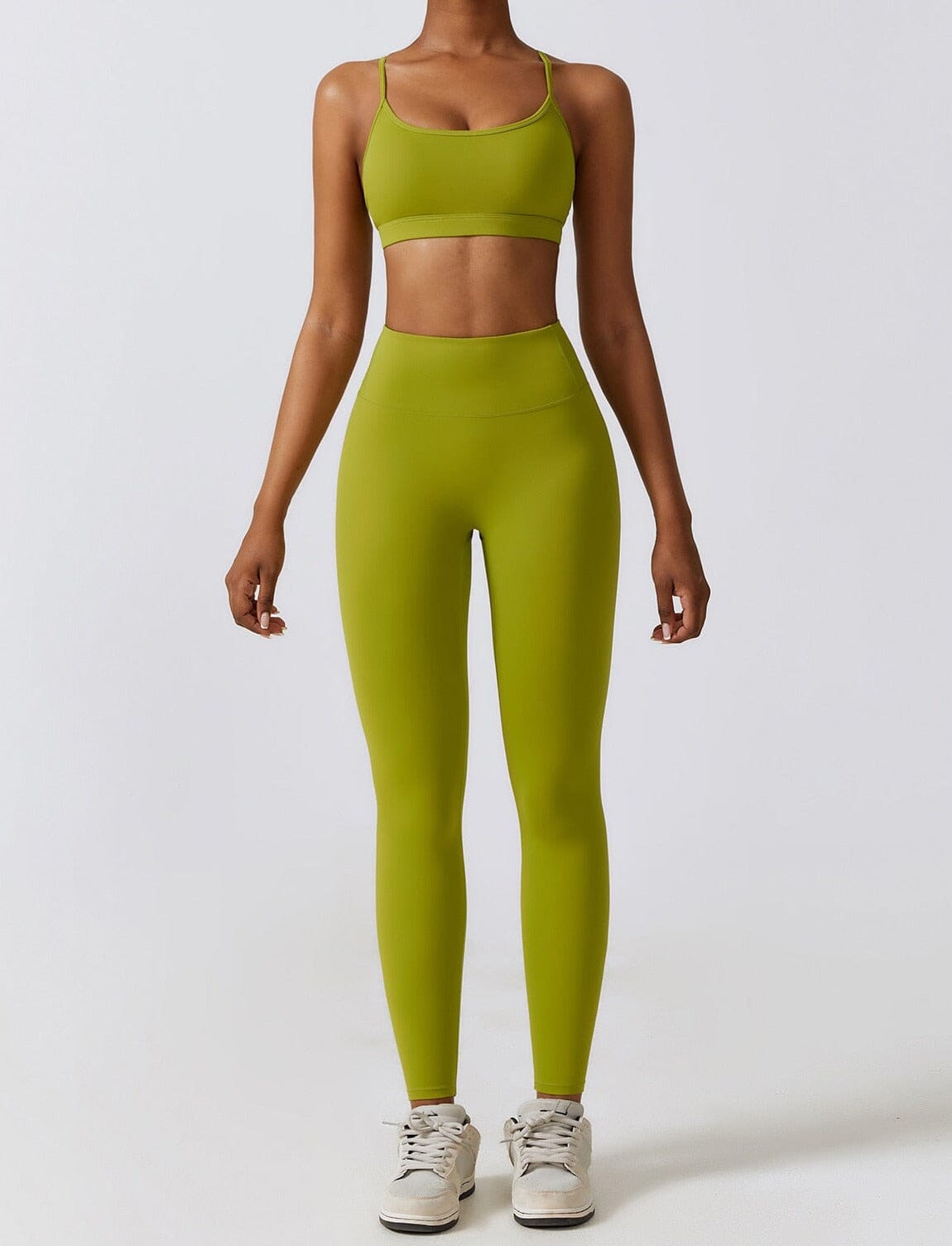 Prestige Gym Set - Leggings + Top Sets Starlethics Green S 