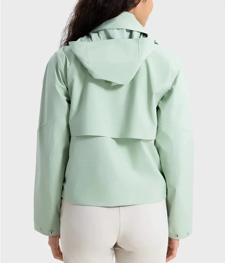 Detachable hood cheap jacket