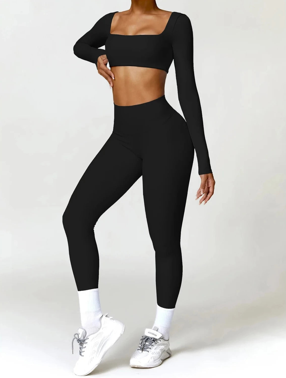 Winter Flex Performance Shirt Set - Leggings + Top Sets Starlethics 