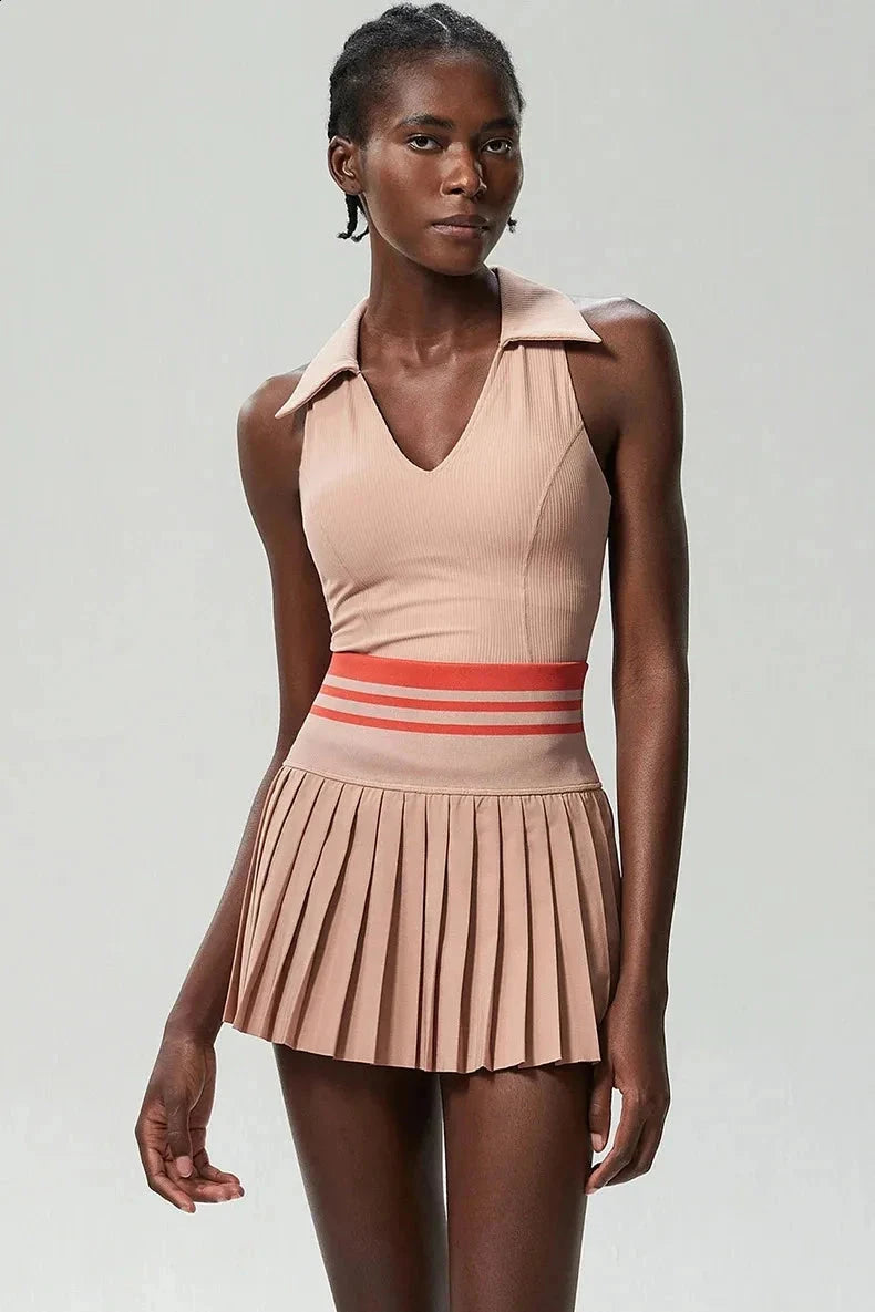 Regal V-Neck Tennis Top Top Starlethics 