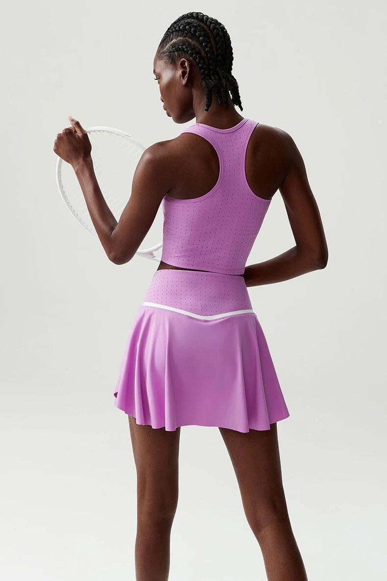 Wave Flow Tennis Set - Top & Skirt Sets Starlethics 