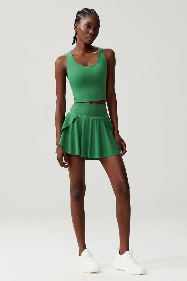 Wave Flow Tennis Set - Top & Skirt Sets Starlethics 