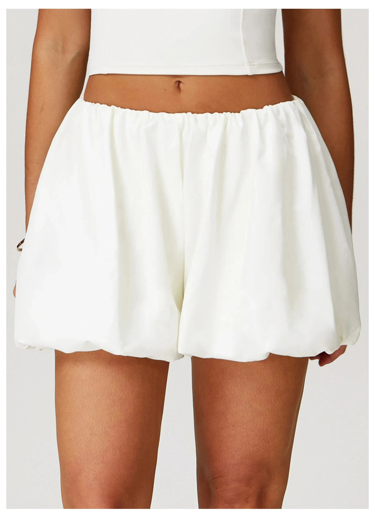 AeroDry Bubble Sports Shorts Shorts Starlethics Ivory White S 