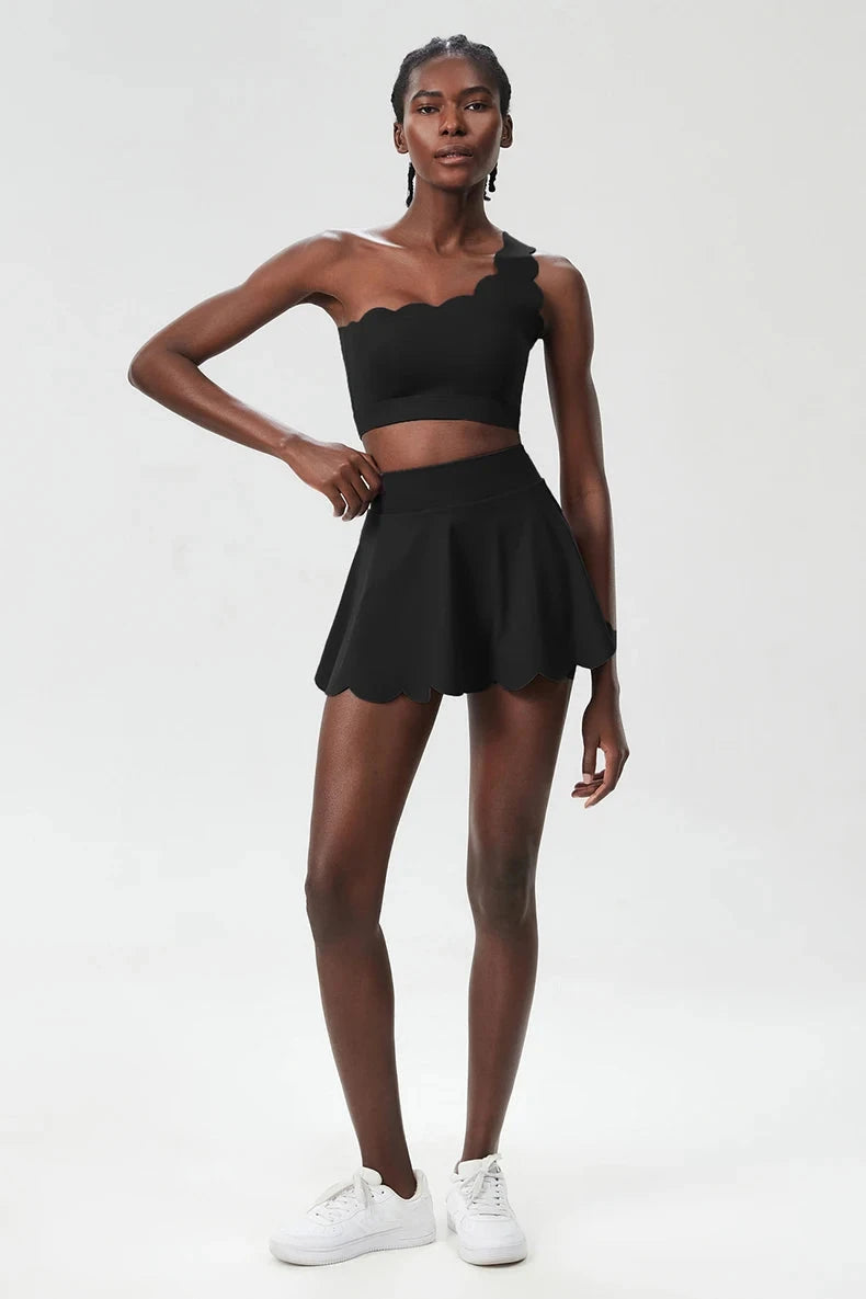 Bloom Edge Skirt Skirt Starlethics Black S 