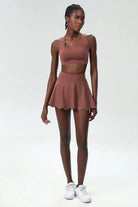 Bloom Edge Skirt Skirt Starlethics Coral Jade S 