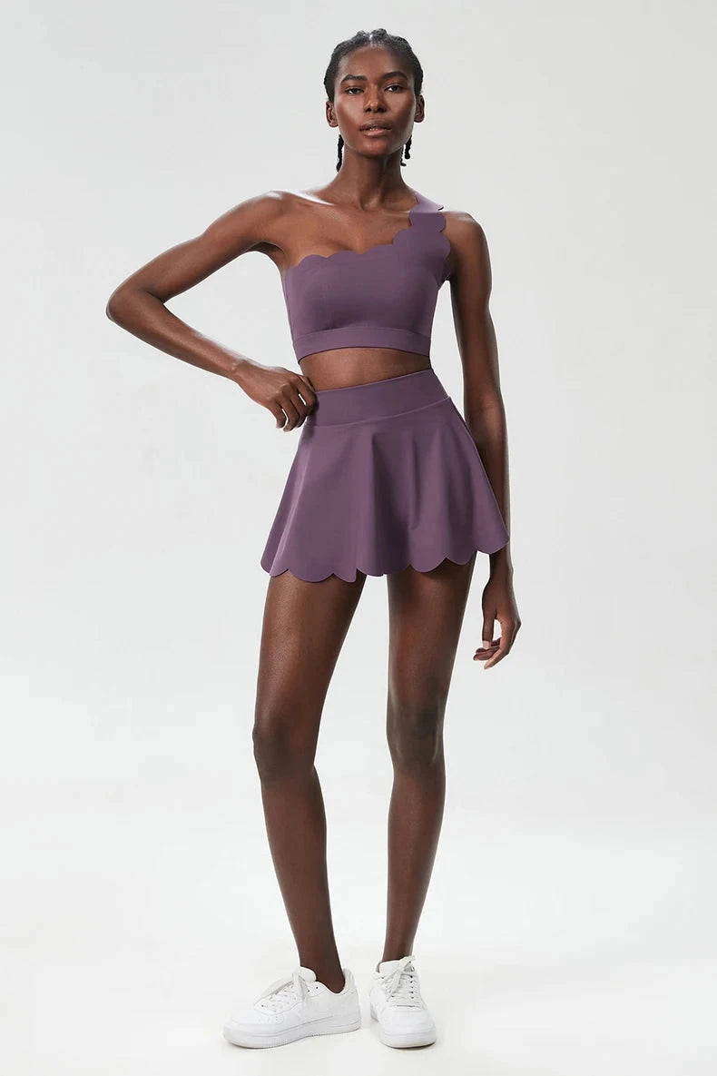 Bloom Edge Skirt Skirt Starlethics Dark Purple S 
