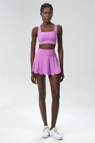 Bloom Edge Skirt Skirt Starlethics Purple S 
