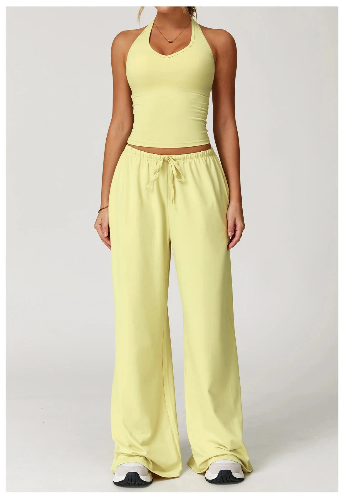 BreezeFlex Loose Yoga Pants Yoga Pants Starlethics Mellow Yellow S 