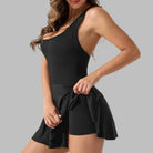 Burn Mode Tennis Dress Dress Starlethics Black S 