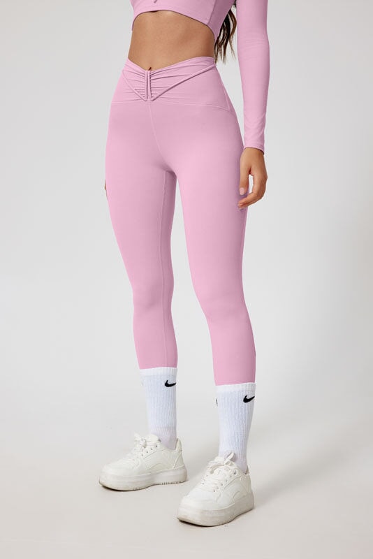 Cooldown Crave Seamless Leggings Leggings Starlethics Pink S 