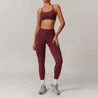 13.3 Yoga Set 2/3PCS Gym Kleidung Sportswear Yoga Anzüge Für Frauen Langarm Crop Top Fitness Set Trainingsanzüge sport Bh Gym Leggings Starlethics 