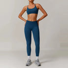 13.3 Yoga Set 2/3PCS Gym Kleidung Sportswear Yoga Anzüge Für Frauen Langarm Crop Top Fitness Set Trainingsanzüge sport Bh Gym Leggings Starlethics 