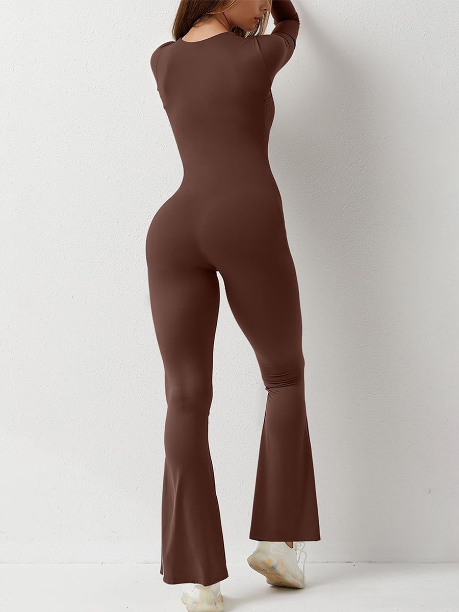 Edge Flare Jumpsuit Jumpsuit Starlethics 