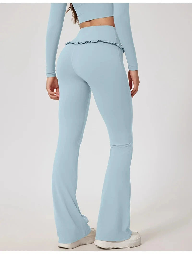 Frill Fit High Waist Leggings Leggings Starlethics 