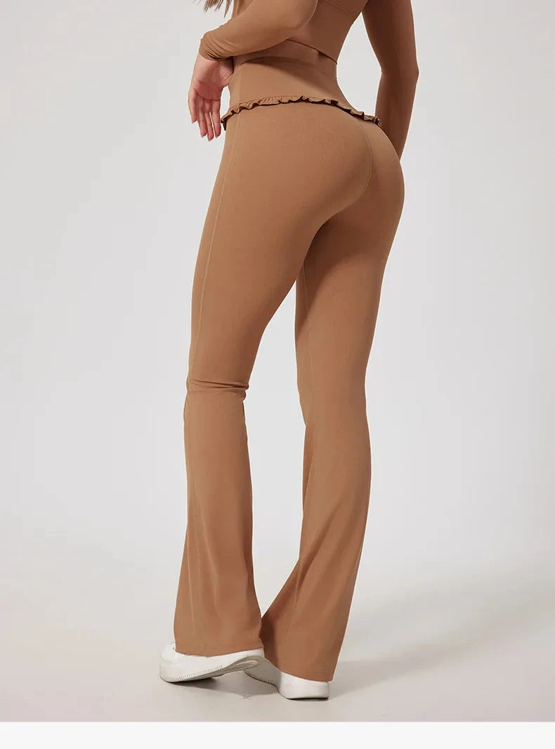 Frill Fit High Waist Leggings Leggings Starlethics 