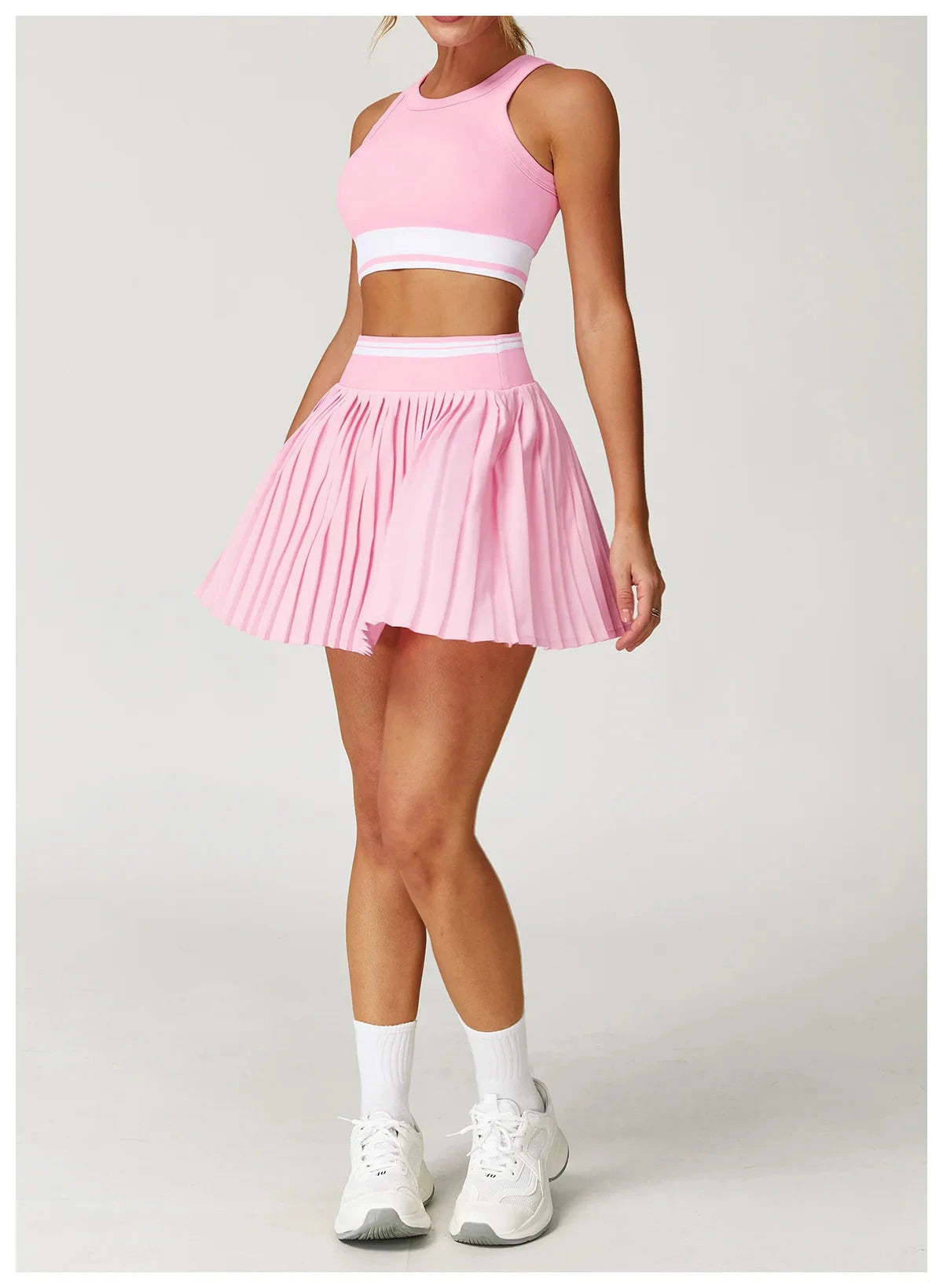 GlideStripe Racquet Skort Skirt Starlethics 