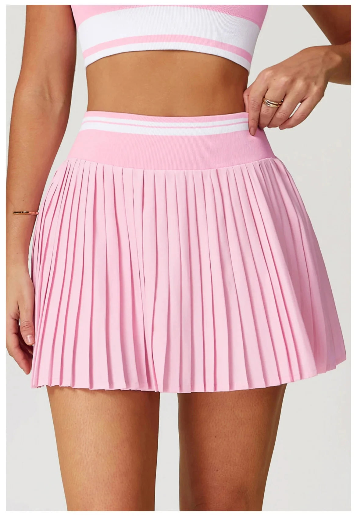 GlideStripe Racquet Skort Skirt Starlethics 