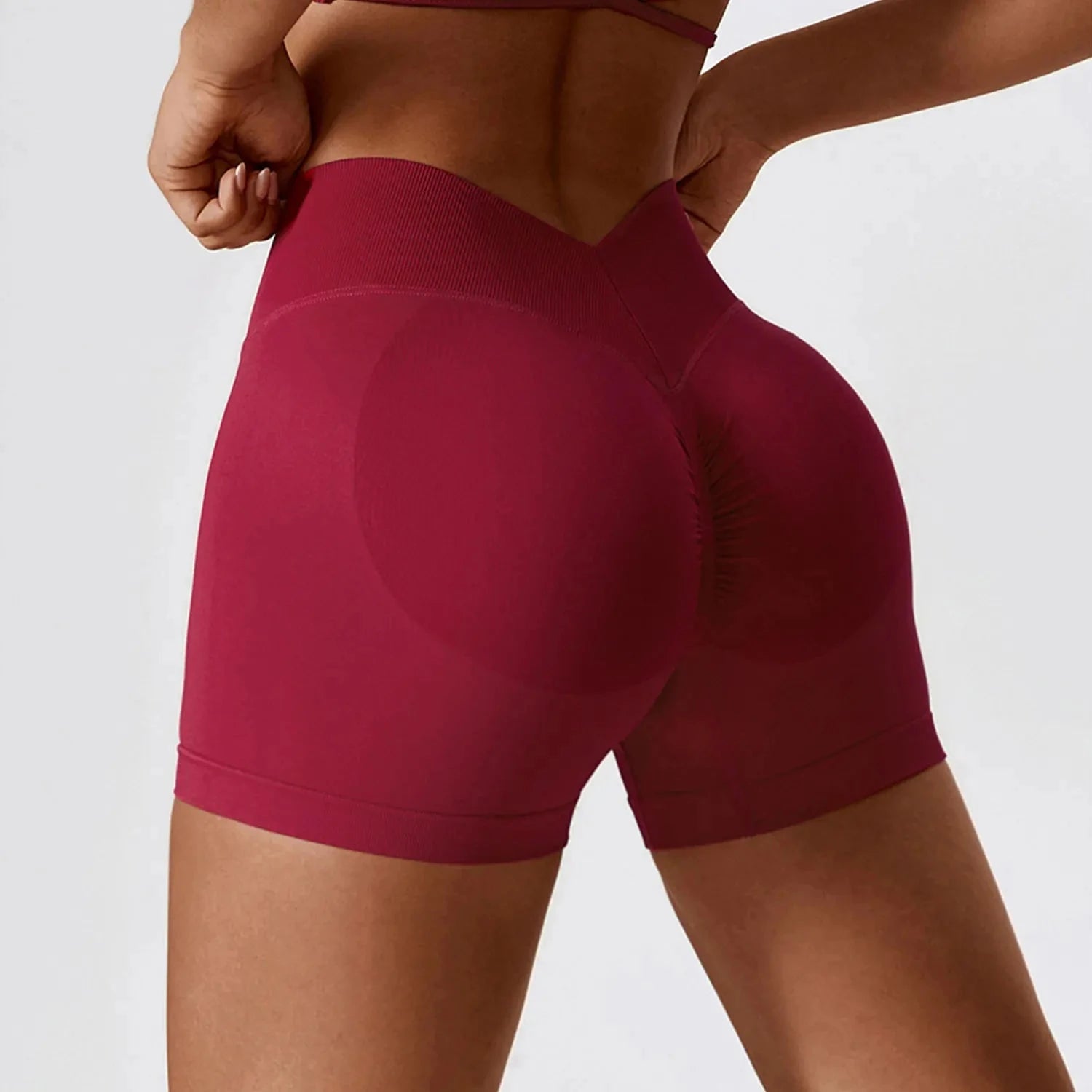 37. Neue Frauen Shorts nahtlose hoch taillierte Frauen Radfahren Joggen Fitness hohe Taille Push-up Gym Shorts Leggings Frauen Yoga-Kleidung Starlethics 