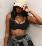 HerFlex Studio Sports Bra Sports Bras Starlethics Black S 