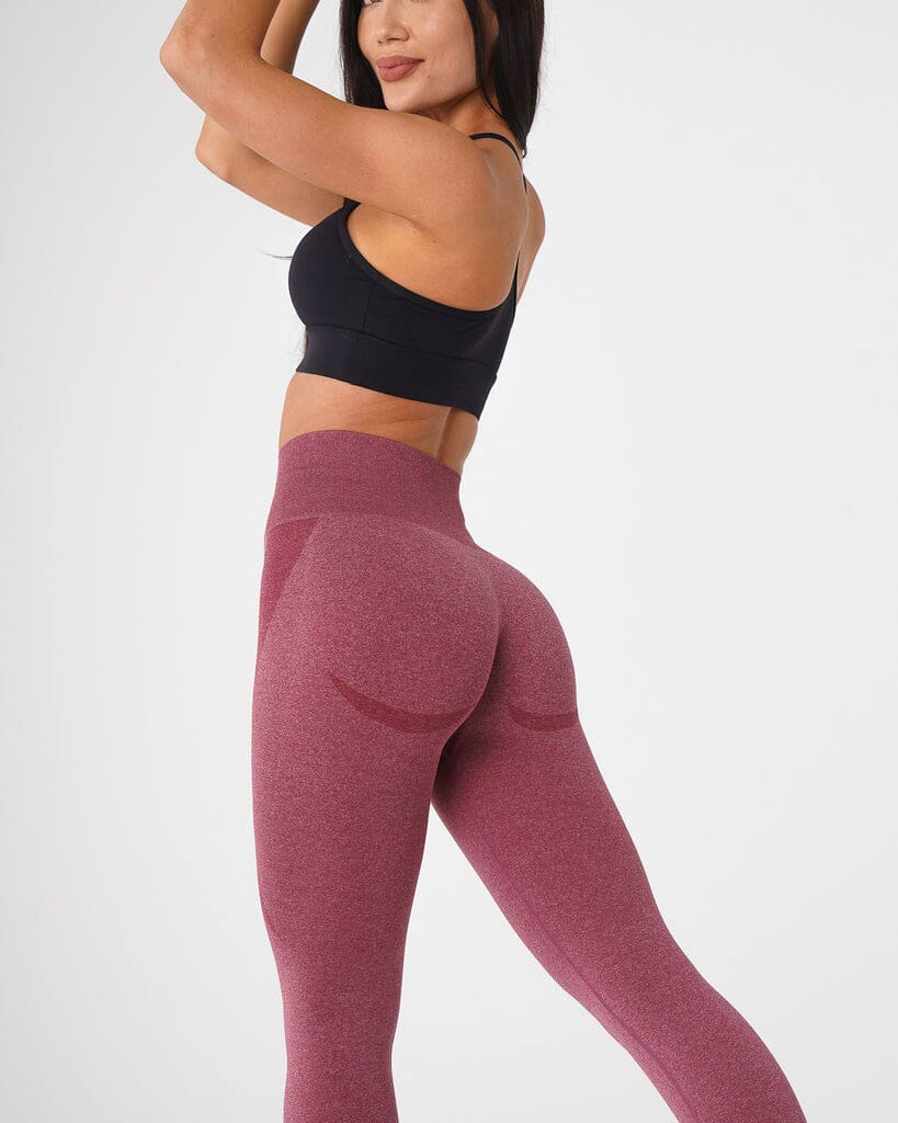 Hera Seamless Leggings Fitness Leggings Starlethics Wine Red S 