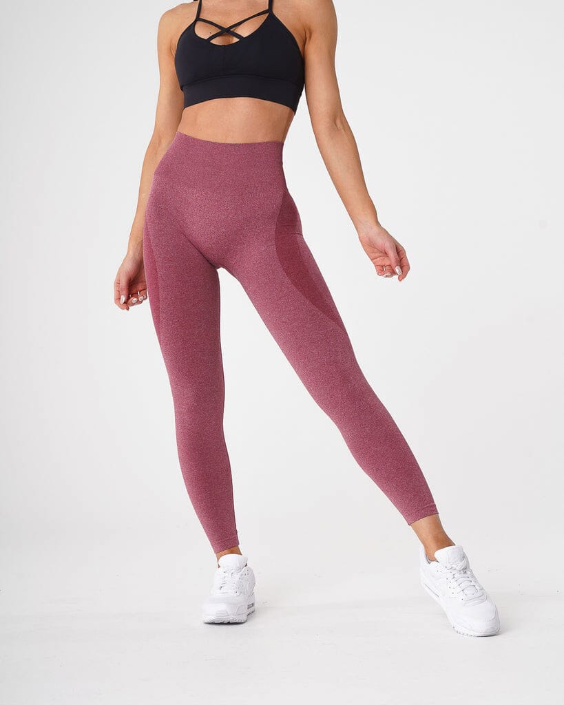 Pink seamless workout leggings  Workout leggings, Leggings