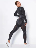 Mesh Seamless Set - Leggings + Top Sets Starlethics 