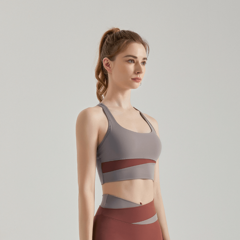 Peak Performance Two-Tone Sports Bra Sports Bras Starlethics Caramel S 