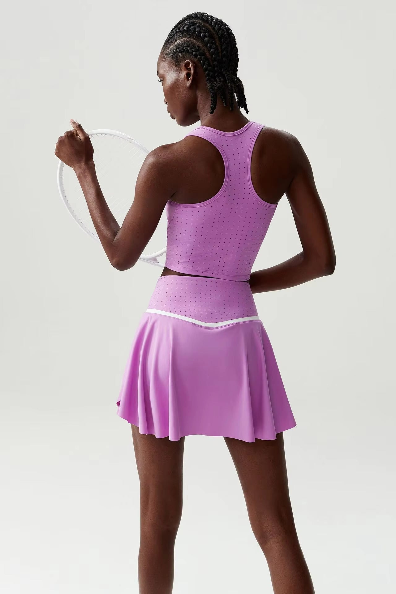 Wave Flow Tennis Set - Top + Skirt