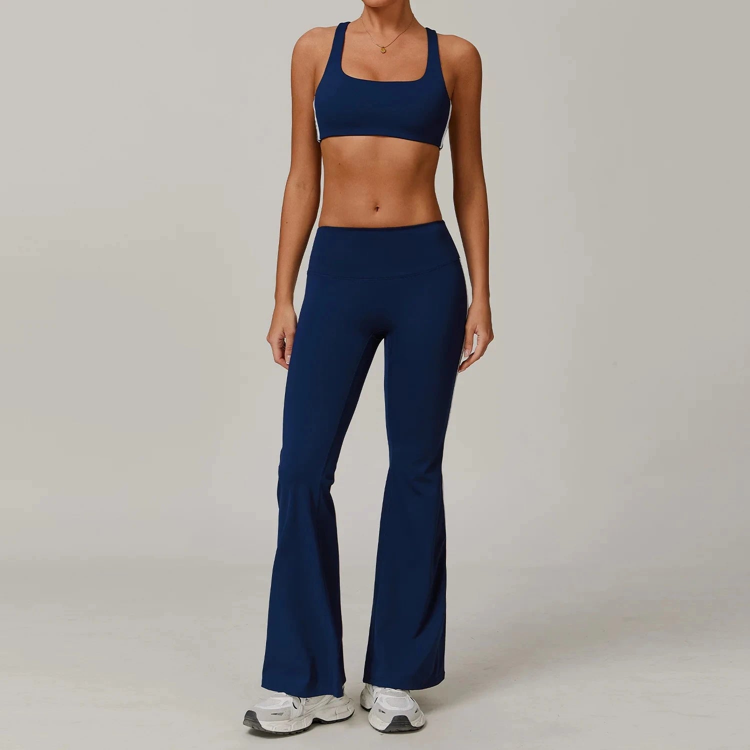 11.2 Yoga-Kleidung, 2-teilig, Damen-Trainingsanzug, Sportbekleidung, Pilates, Fitness-Anzug, Fitnessstudio, Workout, Push-Up-Kleidung, Sport-BH, Leggings-Anzug Starlethics 