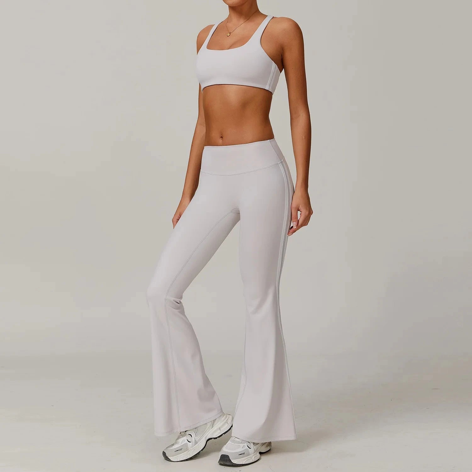 11.2 Yoga-Kleidung, 2-teilig, Damen-Trainingsanzug, Sportbekleidung, Pilates, Fitness-Anzug, Fitnessstudio, Workout, Push-Up-Kleidung, Sport-BH, Leggings-Anzug Starlethics 