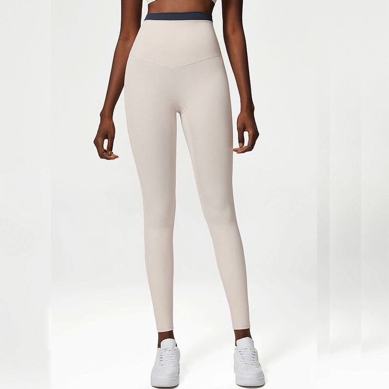 Pure Motion High Waist Leggings Leggings Starlethics Milk-White S 