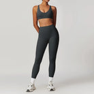 Rebel Form Seamless Leggings Leggings Starlethics Darkgrey S 