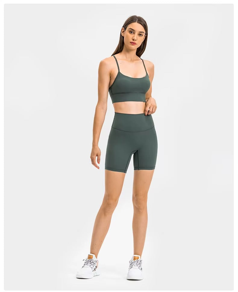 Rogue No Slip Biker Shorts – Model View 7 | Starlethics Activewear