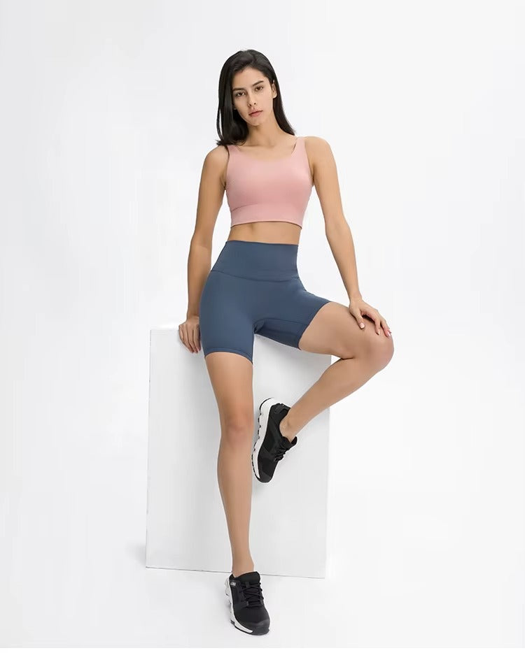Rogue No Slip Biker Shorts – Model View 22 | Starlethics Activewear