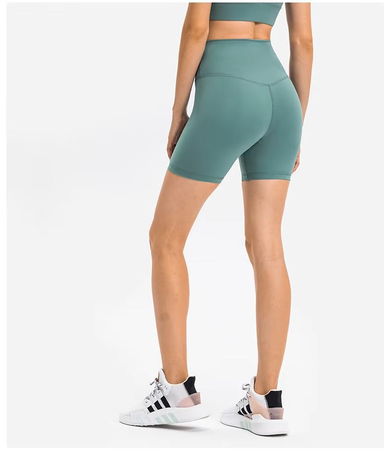 Rogue No Slip Biker Shorts – Model View 30 | Starlethics Activewear
