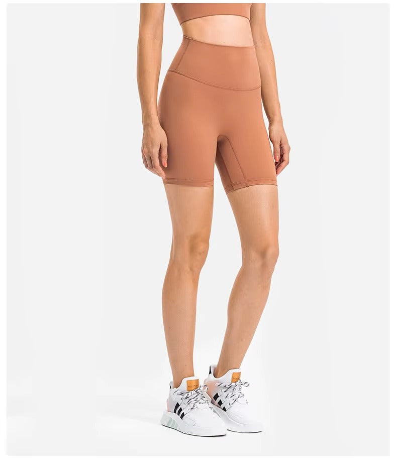 Rogue No Slip Biker Shorts – Model View 3 | Starlethics Activewear