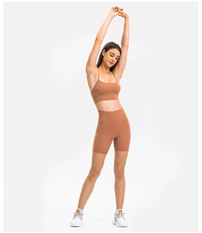 Rogue No Slip Biker Shorts – Model View 5 | Starlethics Activewear