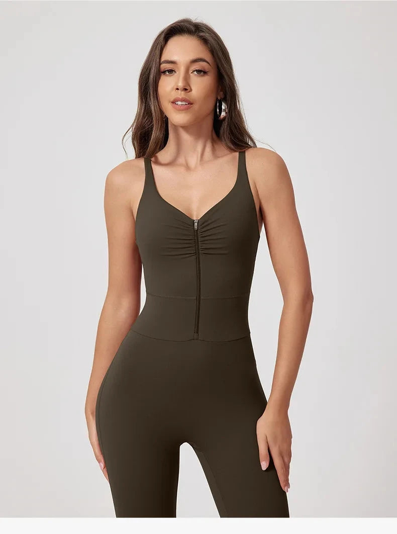 Sculpt 'N Go Backless Jumpsuit Jumpsuit Starlethics 