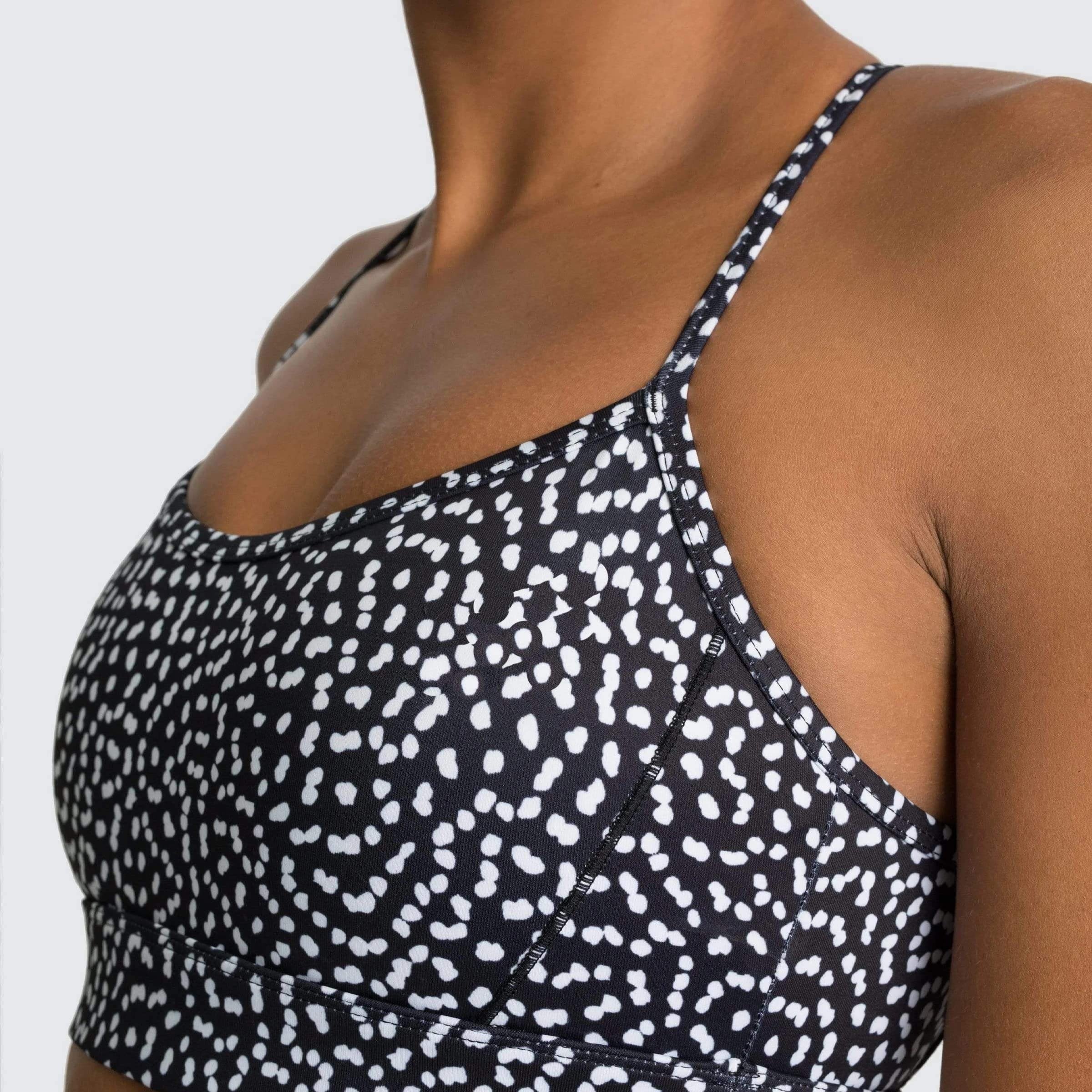 Speckle Gym Set - Shorts + Top – Model View 3 | Starlethics Activewear