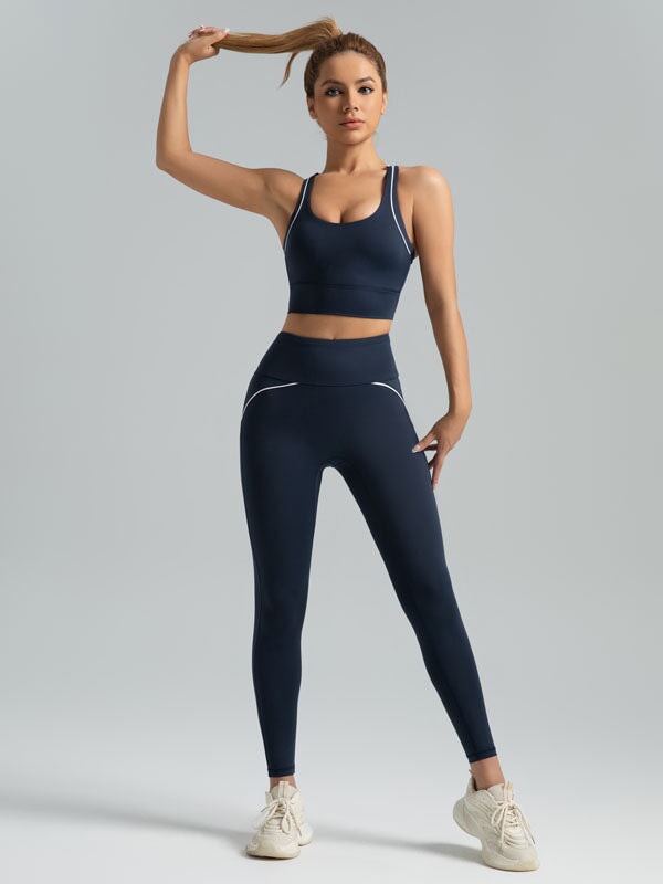 Tone Line Strap Sports Bra Sports Bra Starlethics 