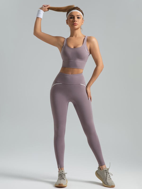 Tone Line Strap Sports Bra Sports Bra Starlethics 