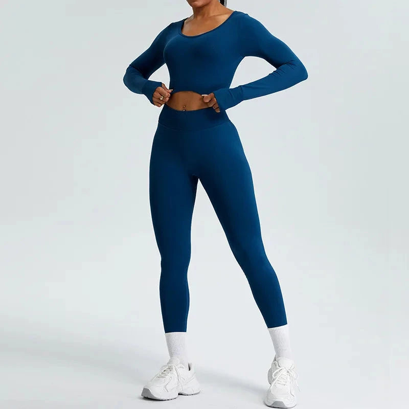 TrainHer Ribbed Seamless Leggings Leggings Starlethics 