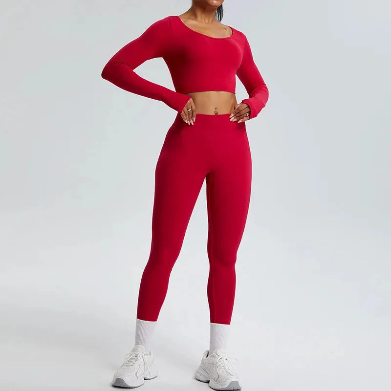 TrainHer Ribbed Seamless Leggings Leggings Starlethics 