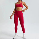 TrainHer Ribbed Seamless Leggings Leggings Starlethics 