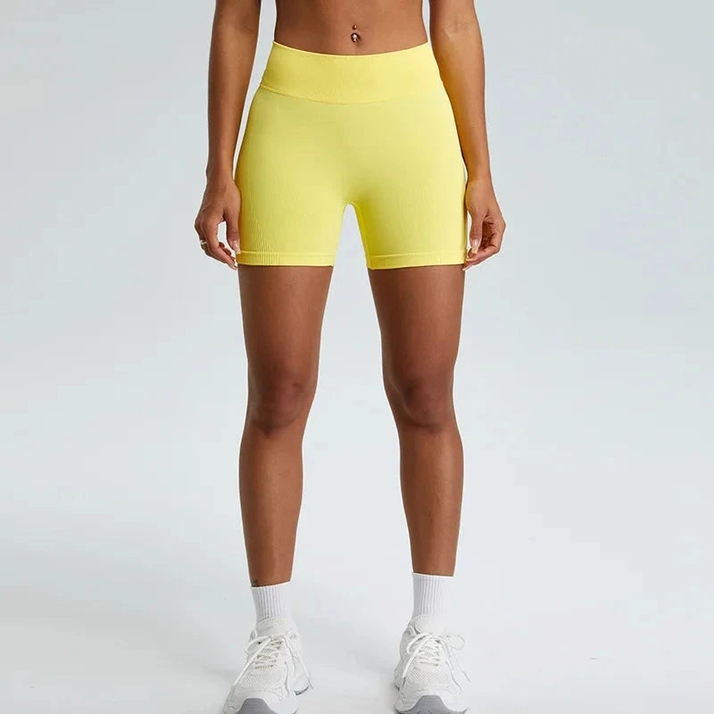 TrainHer Ribbed Seamless Shorts Shorts Starlethics 